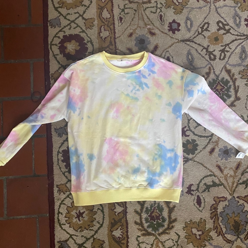 Tiedyed sweatshirt from Impeccable Pig